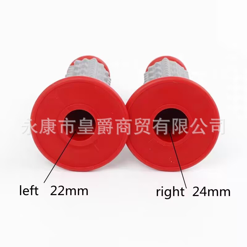 Off-Road Motorcycle Modification Parts Handlebar Grips Large Particle Anti-Slip Handlebar Grips Bosuer M5 Cheetah Extreme Thief