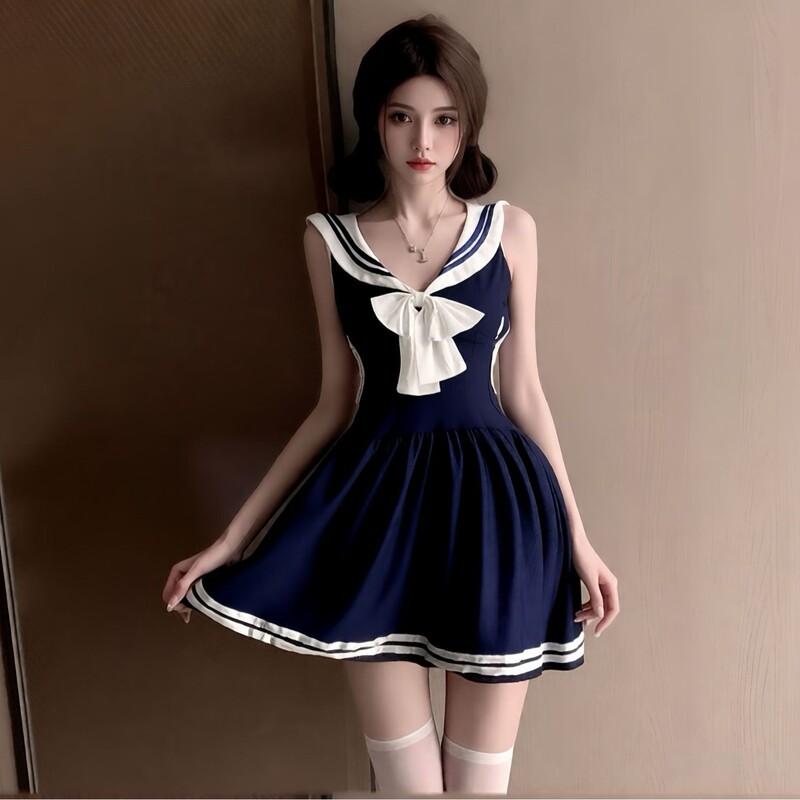 New Style Sexy Lingerie Schoolgirl Pure Desire Campus Bunny Girl Uniform No-Take-Off Schoolgirl Female Strap-On Uniform New Style Sexy Lingerie Schoolgirl Pure Desire Campus Bunny Girl Uniform No-Take-Off Schoolgirl Female Strap-On Uniform