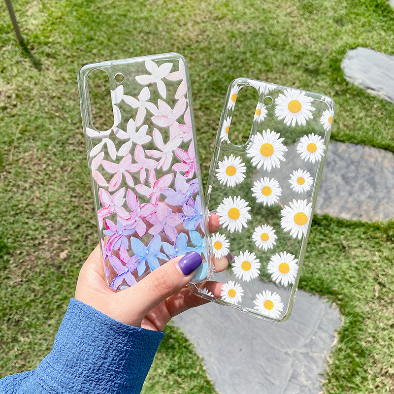 Handyhülle Für Samsung S26 Ultra Und Iphone 17 Mit Blumenmuster_voghion.com
