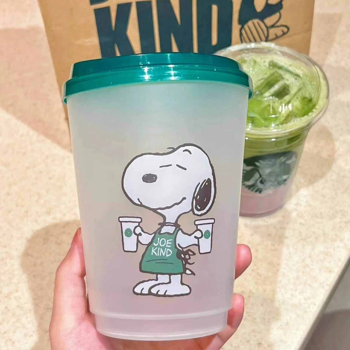 Симпатичная стеклянная чашка для воды Snoopy, простая мультяшная чашка для молока, высокая термостойкость, красивая кофейная чашка, подарок другу