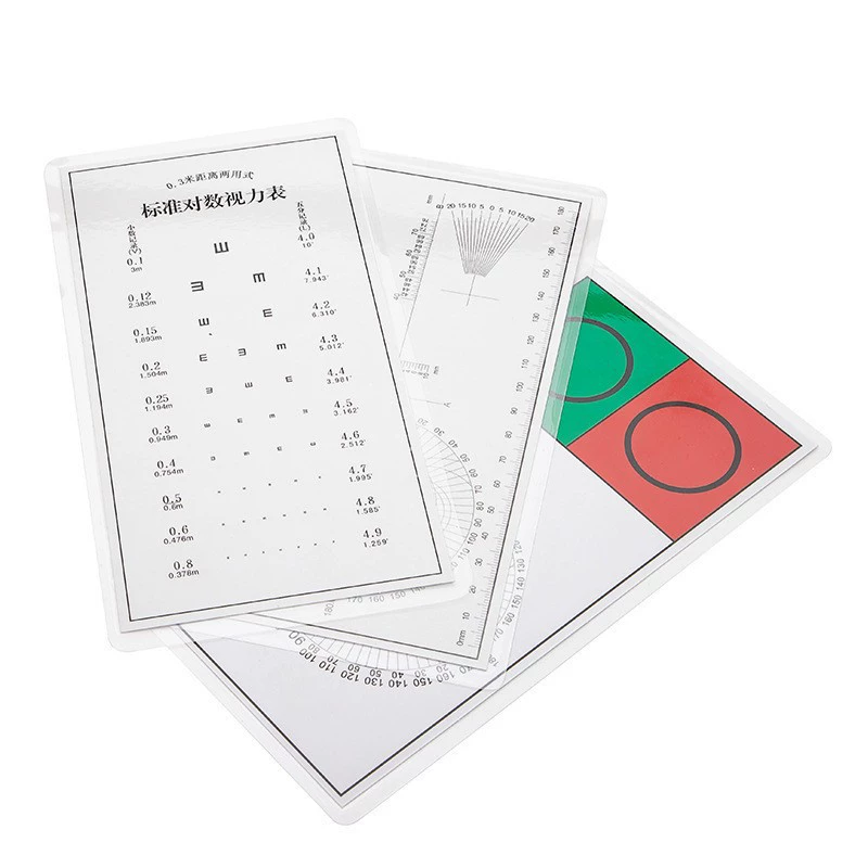 Таблица для проверки зрения при пресбиопии и астигматизме, таблица для проверки зрения, карточка для проверки зрения, ламинированная маленькая карточка, оптический магазин, офтальмология, проверка зрения