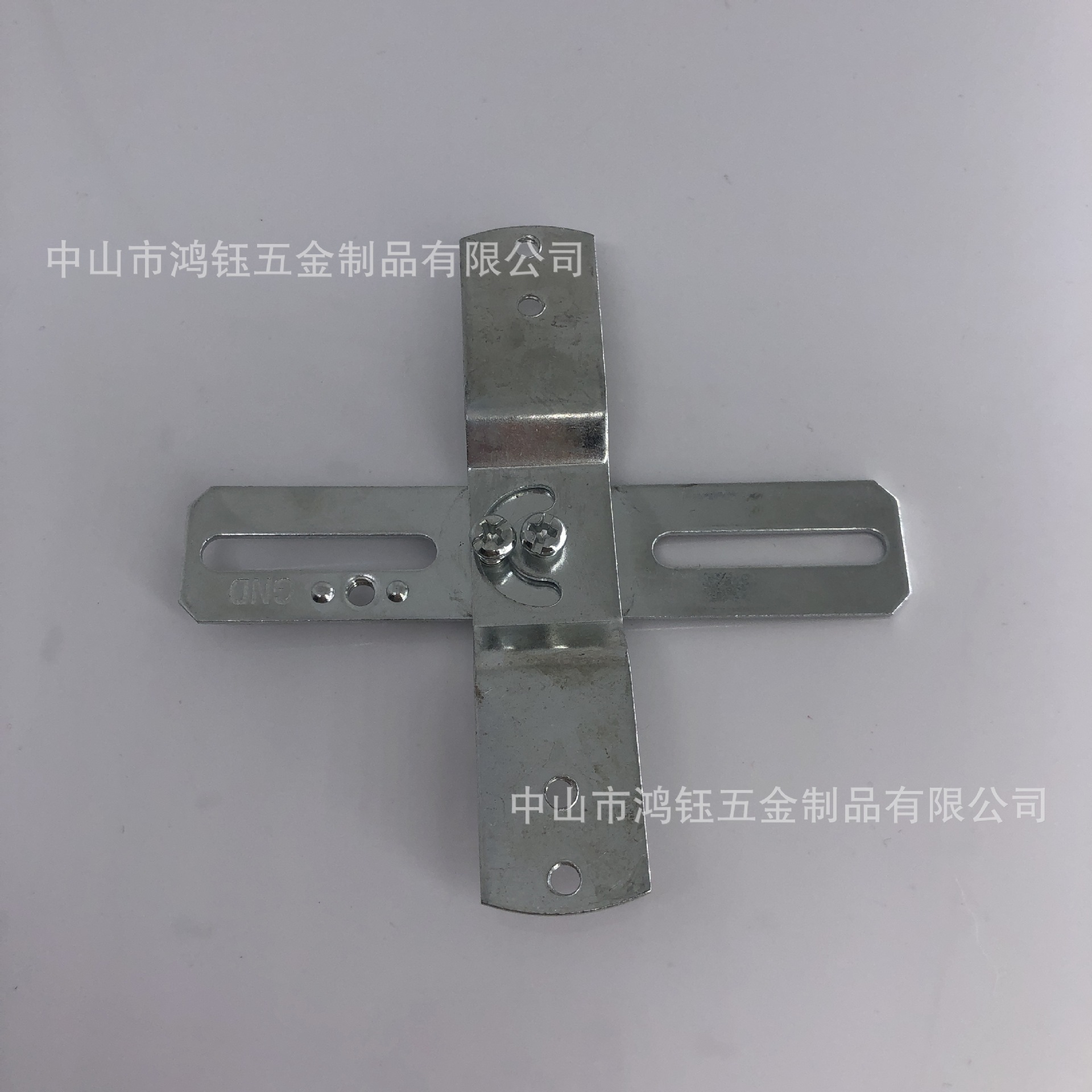 투인원 회전 크로스 2 치아 흰색 아연