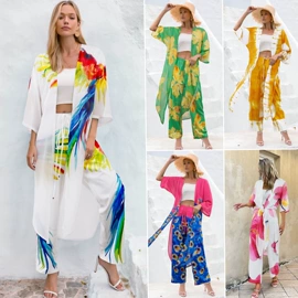 蕾丝衫雪纺衫;女式空调衫;沙滩防晒服