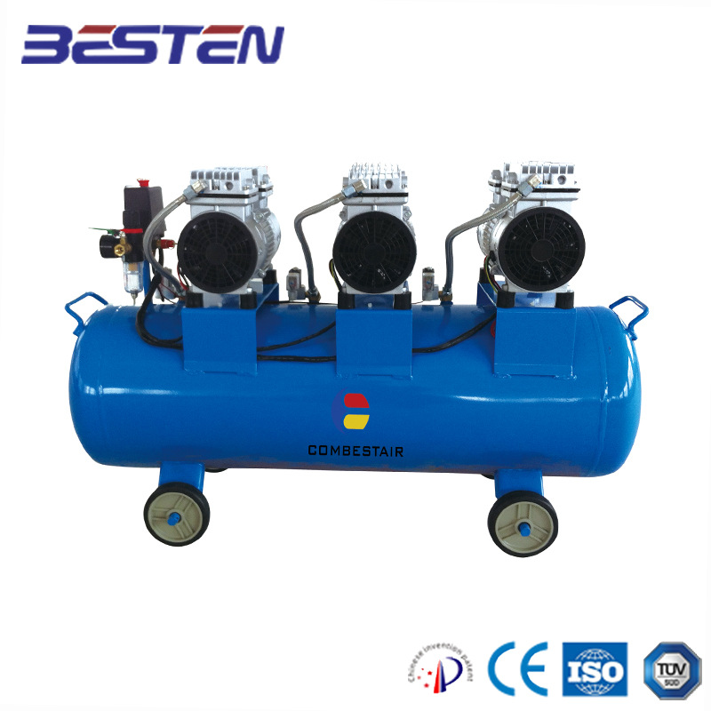 深圳无油空气压缩机润滑长寿命高品质更静更耐用  SZW0.135/1740W