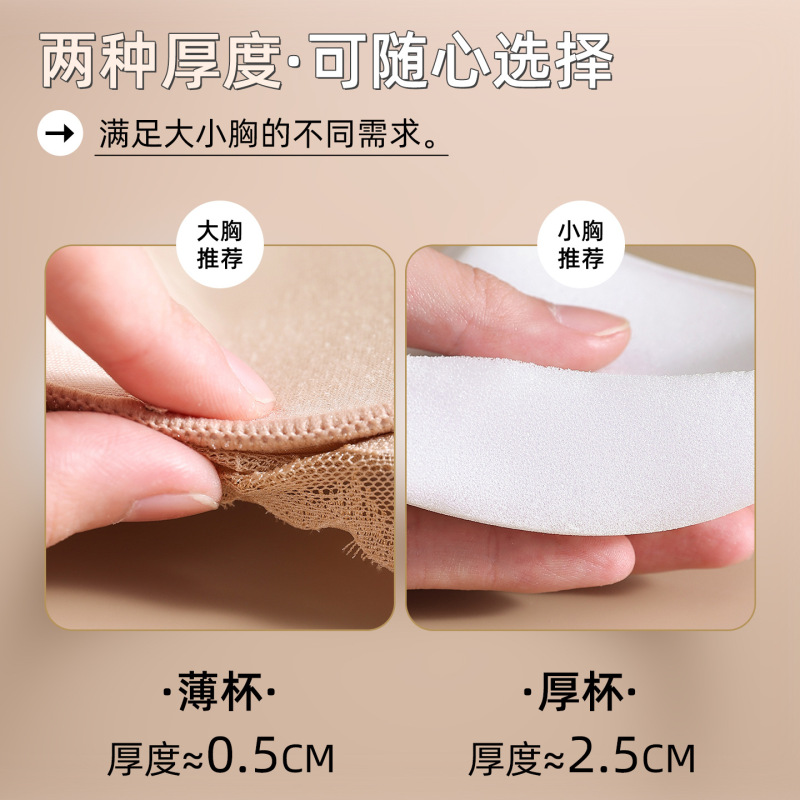 调整型内衣女小胸聚拢两种厚度收副乳防下垂聚拢文胸罩|undefined