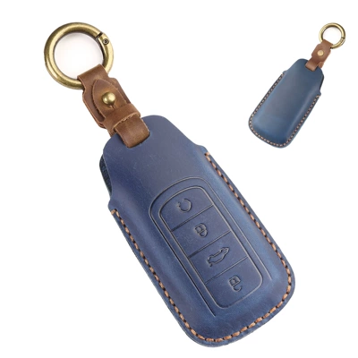 Car Special Cowhide Handmade — Car key bag