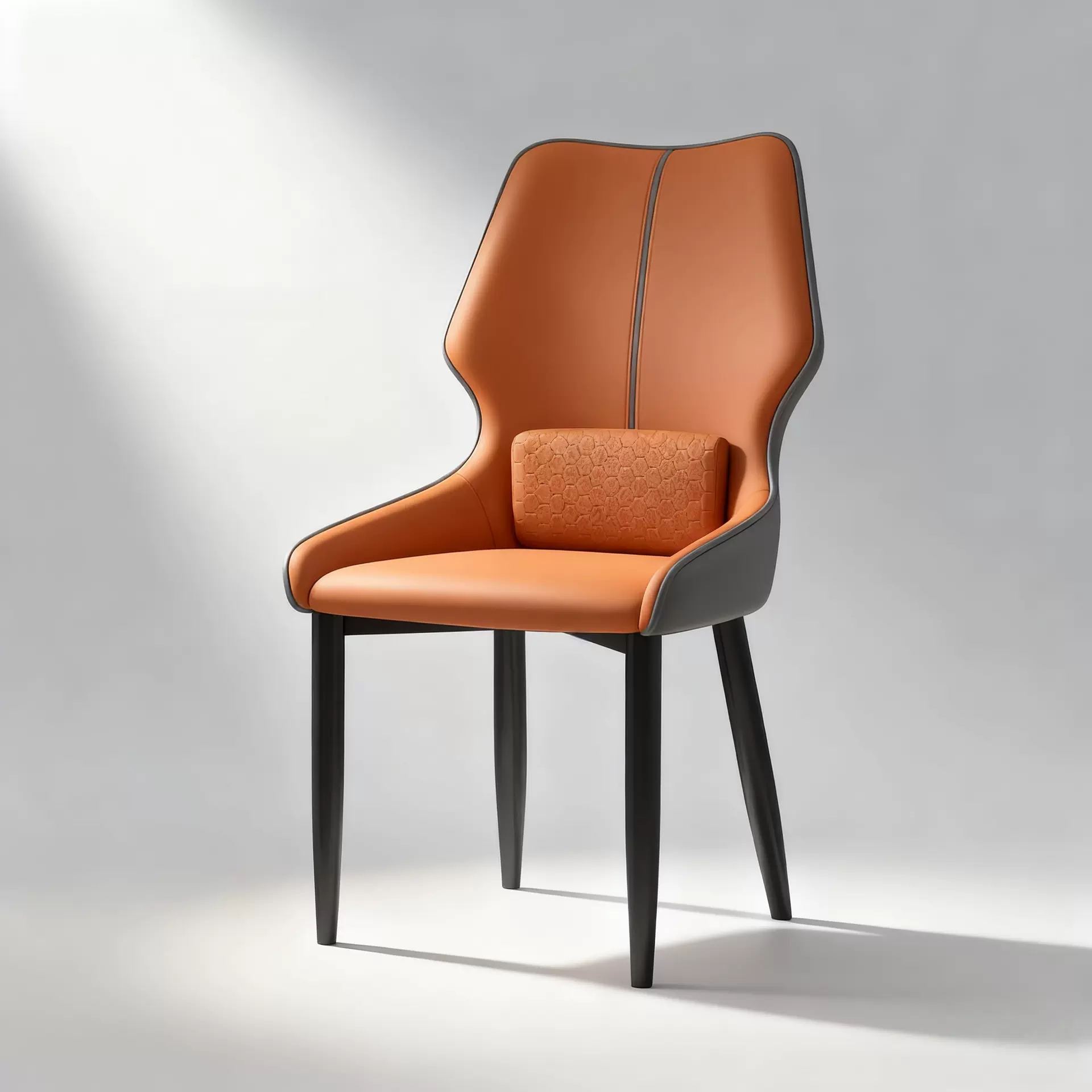 现代高级感椅子轻奢餐椅简约家用麻将餐桌休闲酒店椅茶桌洽谈椅子