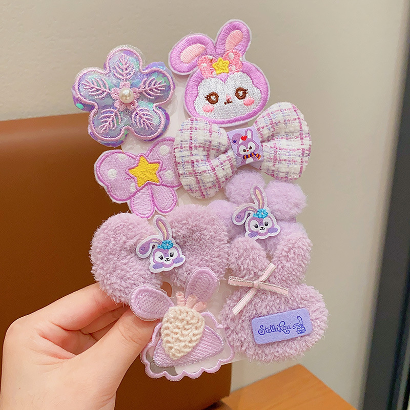 Red leche café brocas para el cabello bebé peludo brocas de arco brocas para el cabello de chicas caricaturas frente brocas para el cabello hechas a mano