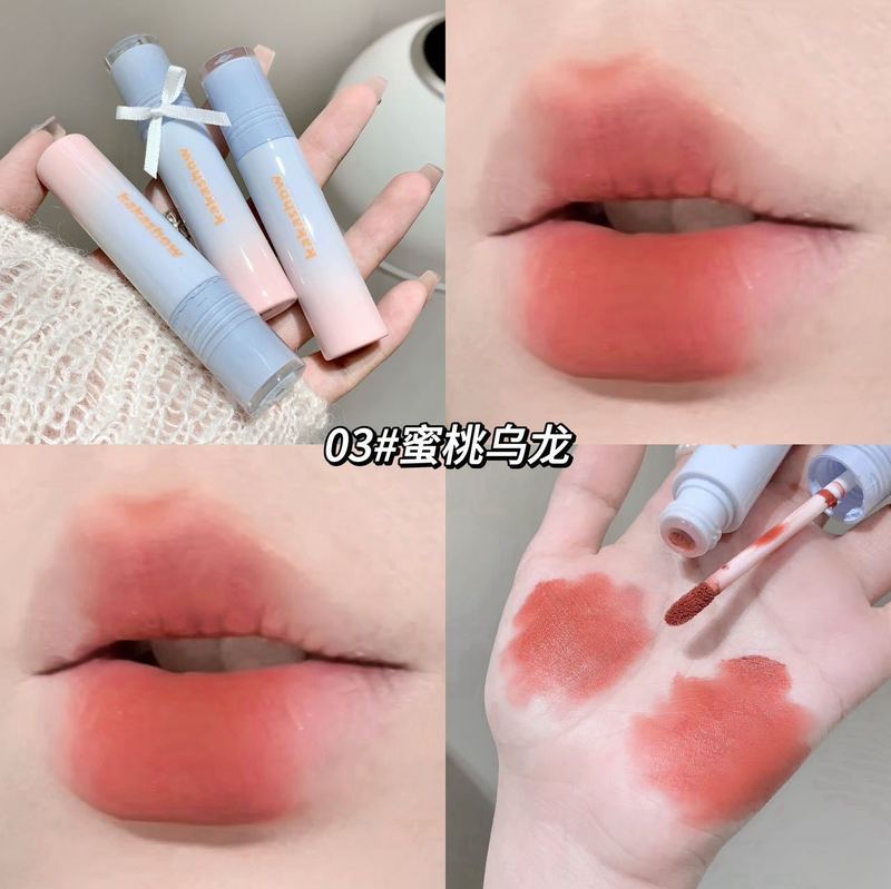 kakashow ベルベットマットリップグレーズシルキーで繊細な発色ナチュラル偽無地口紅リップ泥クロスボーダービューティー|undefined