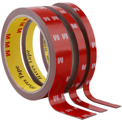 Gray Acrylic Double Sided Tape Foam Glue High Temperature Resistant Waterproof Billboard Double Sided Tape Wholesale High Tack Double Sided Tape