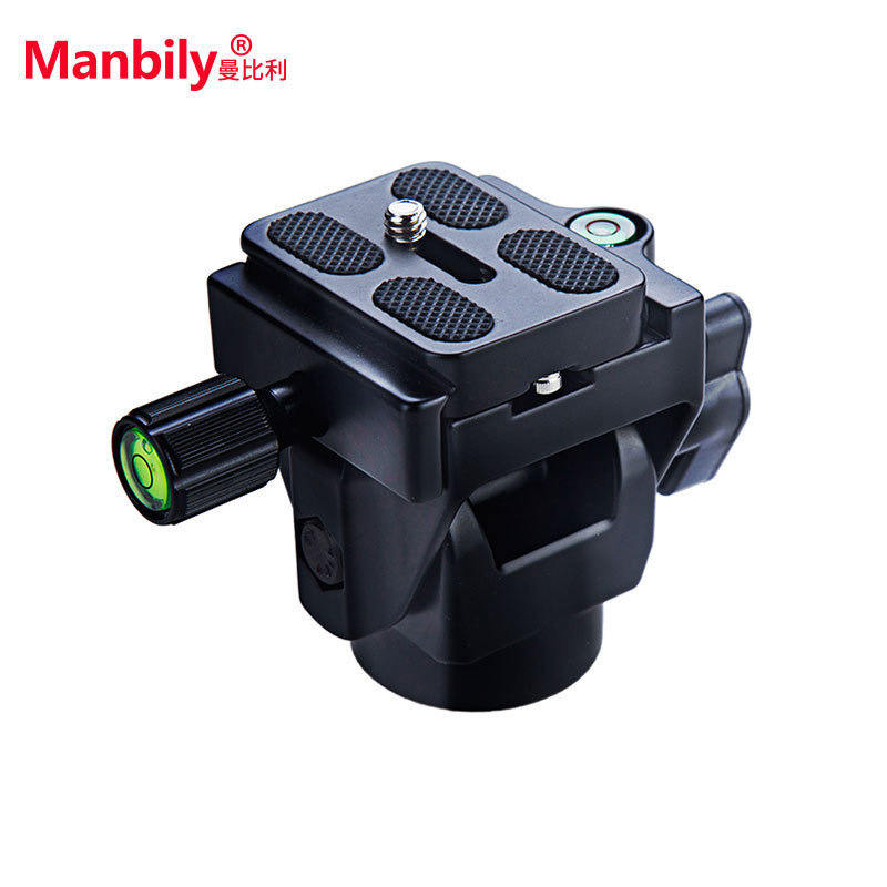 8曼比利M-12三脚架独脚架长焦拍摄配全景夹座二维云台