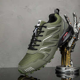 跨境外贸户外男鞋越野跑步鞋旅游登山鞋徒步鞋透气大码跨境鞋子男