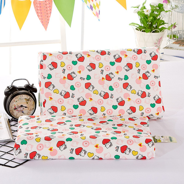 quality children's organic cartoon cotton pillow for students
