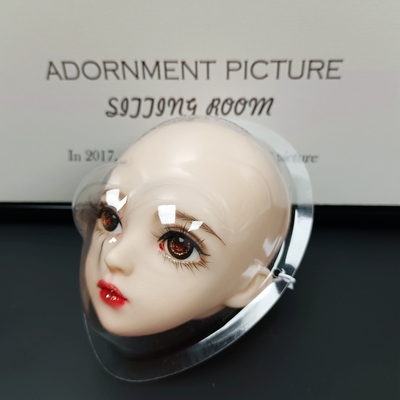 Katie bjd small doll mask 346 points sd doll three four six points baby concave convex man mask makeup protective cover