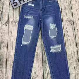 SHEIN外贸女装牛仔裤杂款尾货 kid's children jeans childre