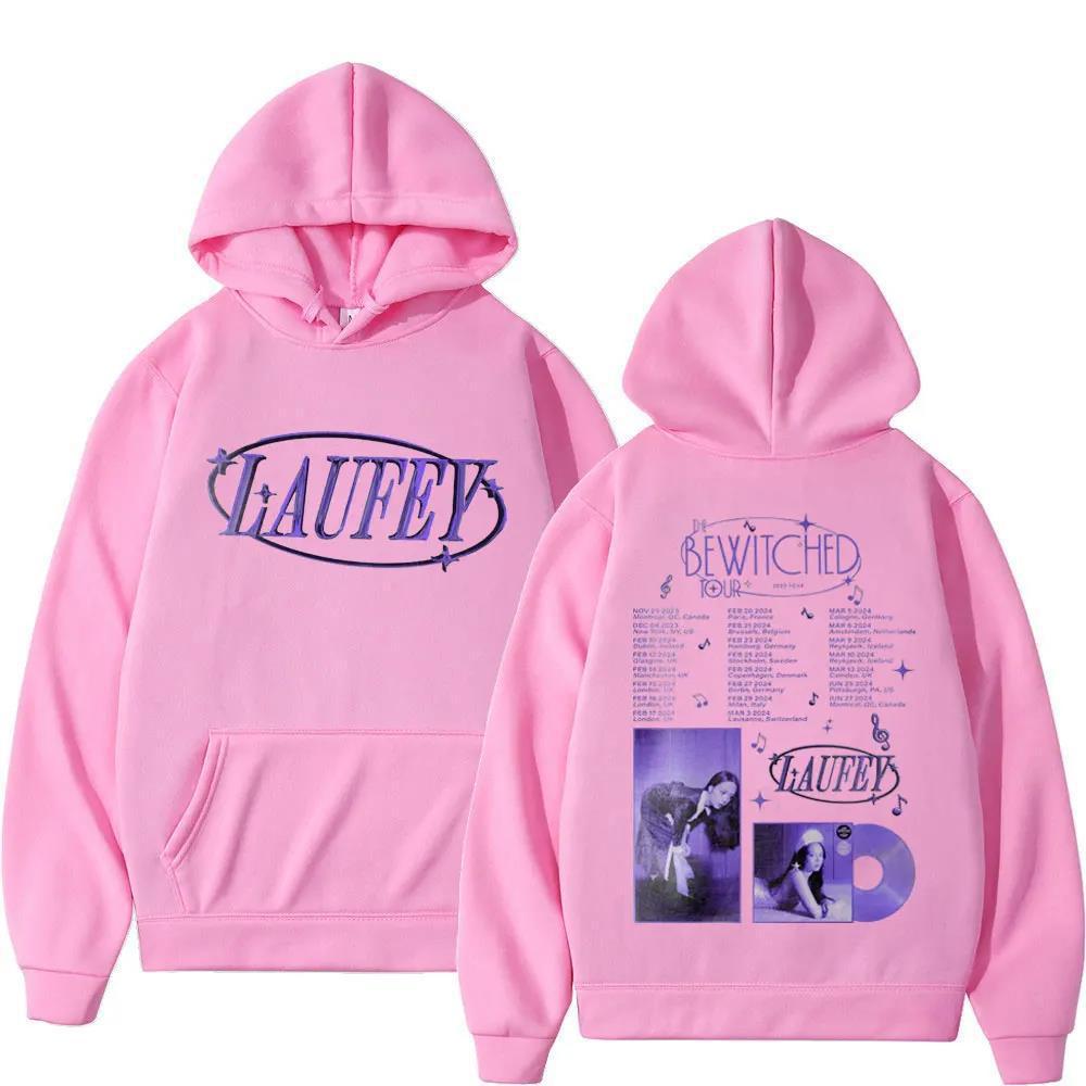 Singer Laufey The Bewited Tour Printed Hoodie Fashion