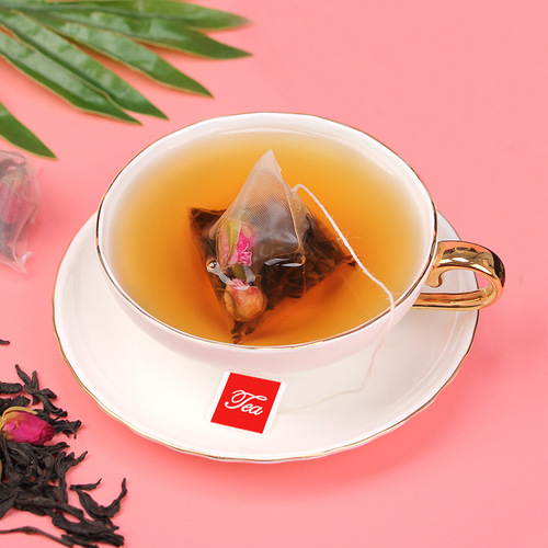 Rose Black Tea, Fruit Tea Loose Leaf Flavored Tea Green Tea Cold Brewed Tea Rose Flower Tea Aromatic Tea Bulk Pack