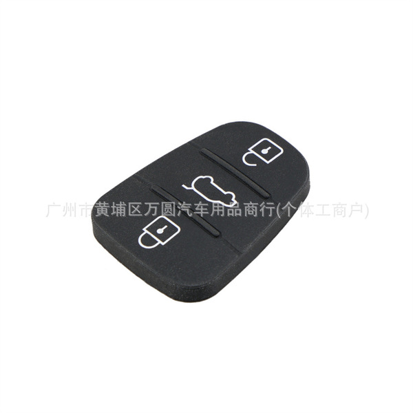 Suitable for Hyundai Kia car key silicone button pad button skin…
