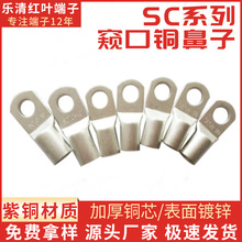 SC35-8 带窥口铜端子，优质铜鼻子 SC铜接线端子厂家直销规格齐全
