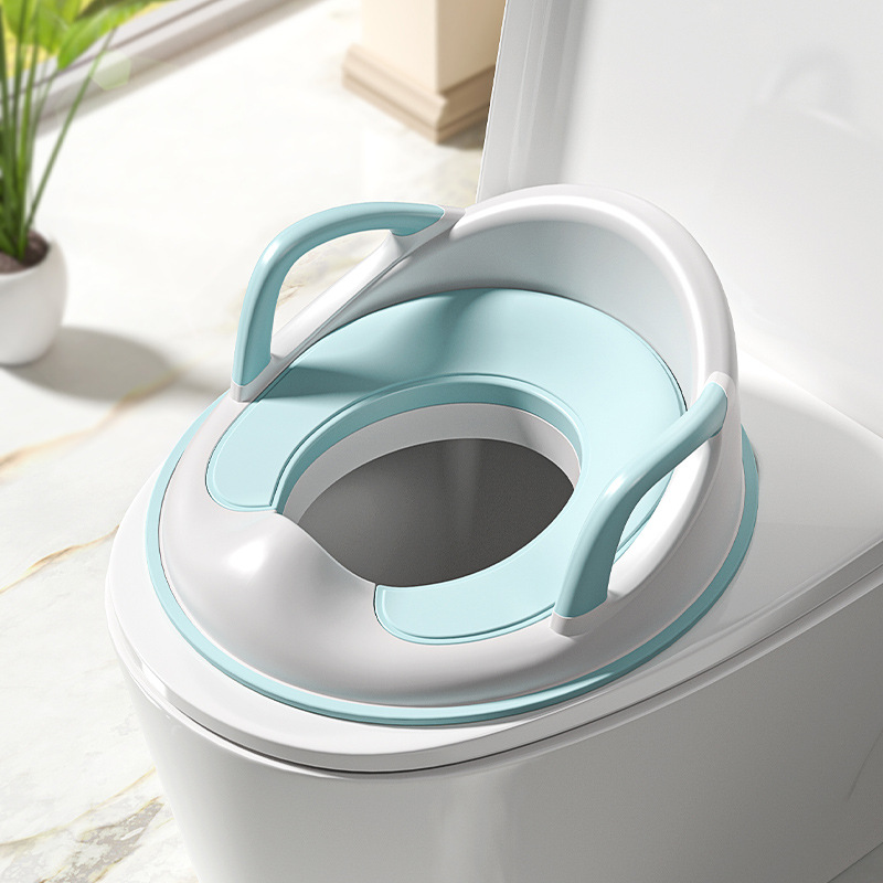 Children's toilet seat baby installation-free toilet seat non-slip splash-proof urine auxiliary toilet seat infant toilet seat cushion