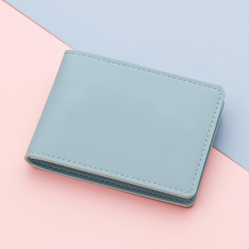 Mini titular de la tarjeta de regalo de comercio electrónico transfronterizo 2 titular de la tarjeta ultrafino color motor vehículo licencia de conducir sin logotipo