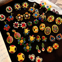 ����vintage��ɫ��ʯ�����йŹ�͢������������ʸ߼���ײɫ����