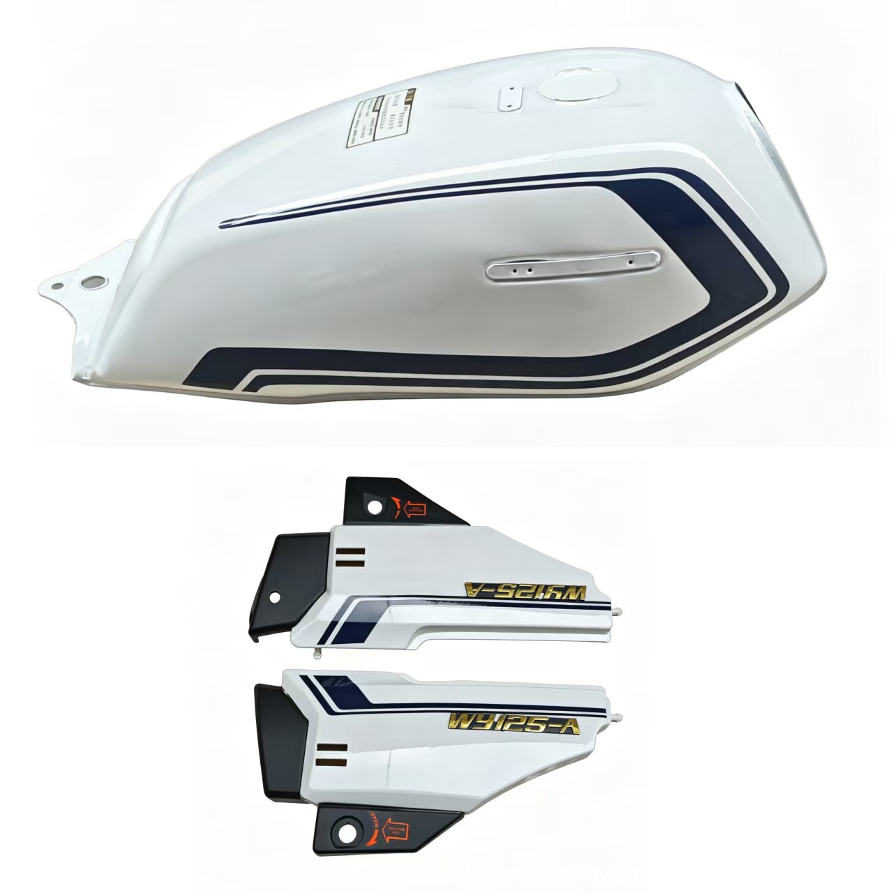 Suitable for Men's Clothing, Wy125 Thickened Fuel Tank, Hj125/Zongshen 125/Lifan 125 Motorcycle Fuel Tank Accessories
