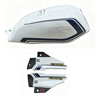 Fuel Tank Accessories, Fuel tank - white-side-cover