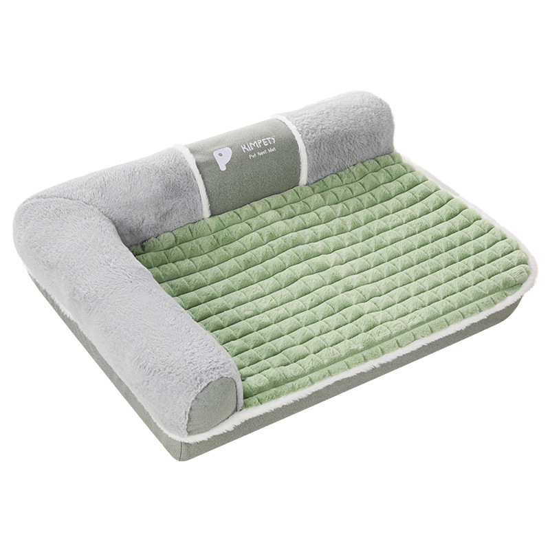 Nuevo gato nido invierno cálido extraíble profundo sueño gato sofá nido pequeño perro sofá cama al por mayor