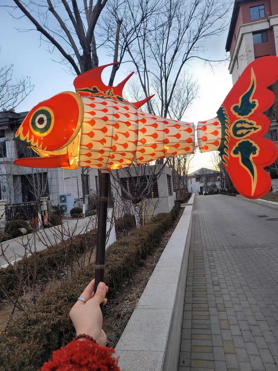 6BG秦淮花灯 传统舞鱼灯 非遗鱼灯成品手工传统灯笼摄影手持鱼灯-阿里巴巴