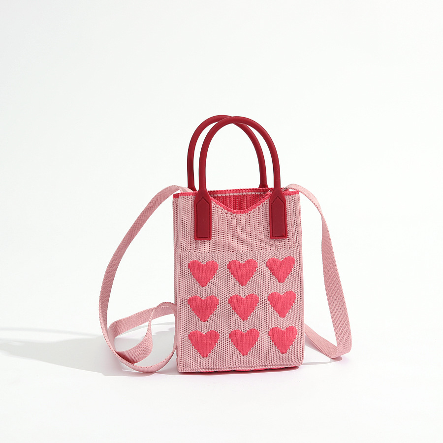 SJ004-3 de bolsa de teléfono móvil de punto