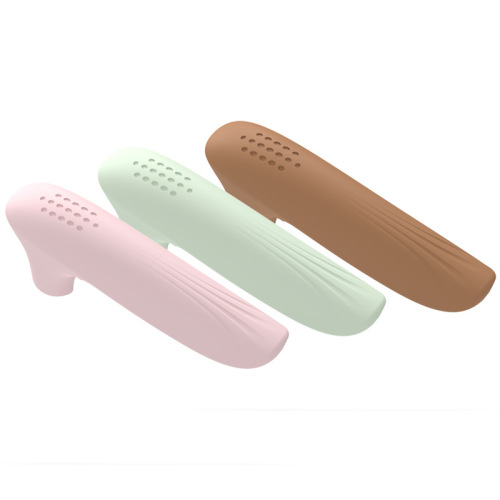 Point-to-point silicone door handle protector for children, silent anti-collision anti-static bathroom handle thick anti-collision pad