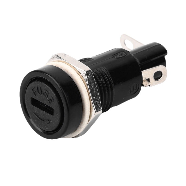 东莞自主贡福品牌10A250VPCB焊接电路板5X20电流保险丝座