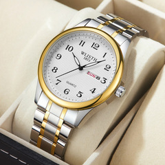 Wallis quartz watch digital luminous elderly watch dual calendar couple watch foreign trade men's watch wholesale