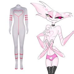 地獄客棧cos服安吉爾·德斯特ANGEL DUST角色扮演cosplay服扮演服