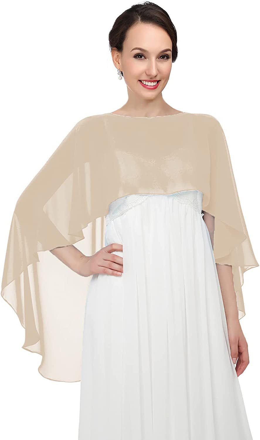 100g Weight Shawl Classification Daily, Street Occasion Chiffon Material Solid Color Pattern Summer, Spring, Autumn Season Women's Gender Streetwear Style Women's Streetwear Solid Color Chiffon Shawl 4
