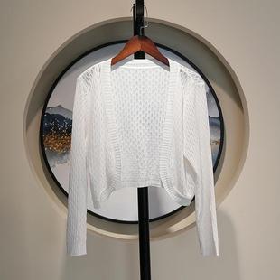 2025 Spring Daily Cheongsam New Style Cardigan Thin Slim Fit Natural Ice Silk Jacket Short Shawl