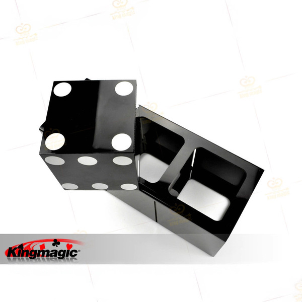 G1053 dice wearing steel plate kingmagic magic props manufacturers…