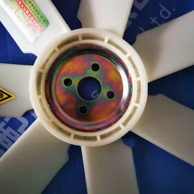 Fan machinery parts, 4-hole, 7-blade