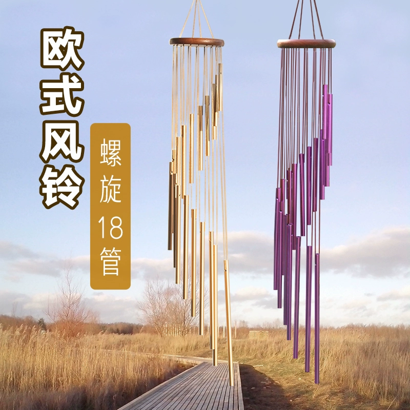 Металлический вращающийся колокольчик подвеска для внутреннего балкона креативный открытый декоративный настенный колокол подвеска