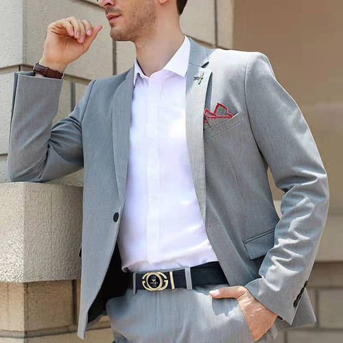 Emperor Paul men's belt business casual new style two-layer cowhide belt versatile wholesale dropshipping belt for men