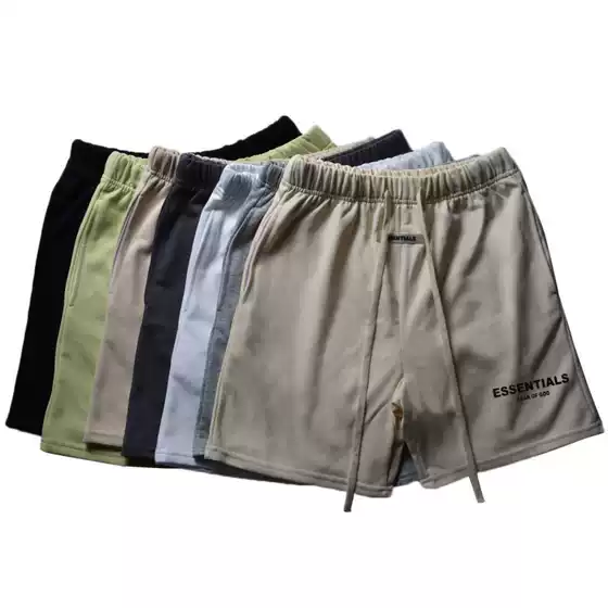 Essentials Fear of God New Copy Shorts Cotton Sports Shorts Casual Five-Quarter Pants Street Trend