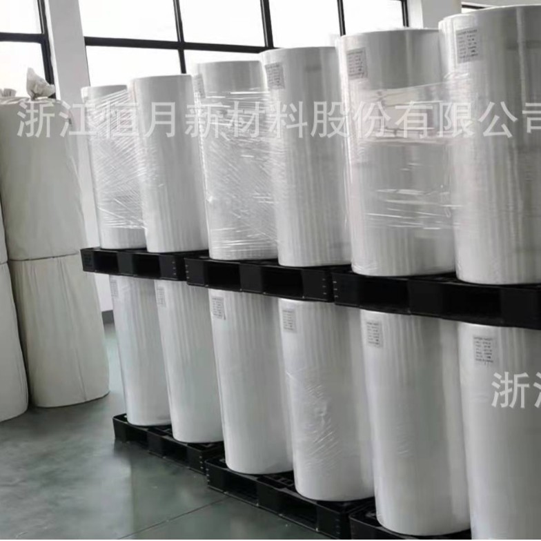 ES双组分材质光面压光无纺布出口日本品质的ES无纺布