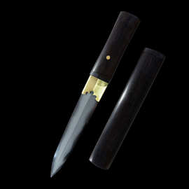 手工花纹钢覆土烧刃短剑防身户外小剑一体龙泉市刀剑批发未开刃