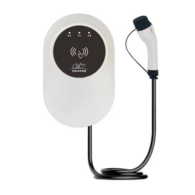 New Energy Vehicle Charging Pile 7Kw Household Ac Fast Charging Gun Smart Electric Vehicle Universal Charging Station 32A (Elektrikli avtomobil şarj stansiyaları) - plug-and-play-without-screen