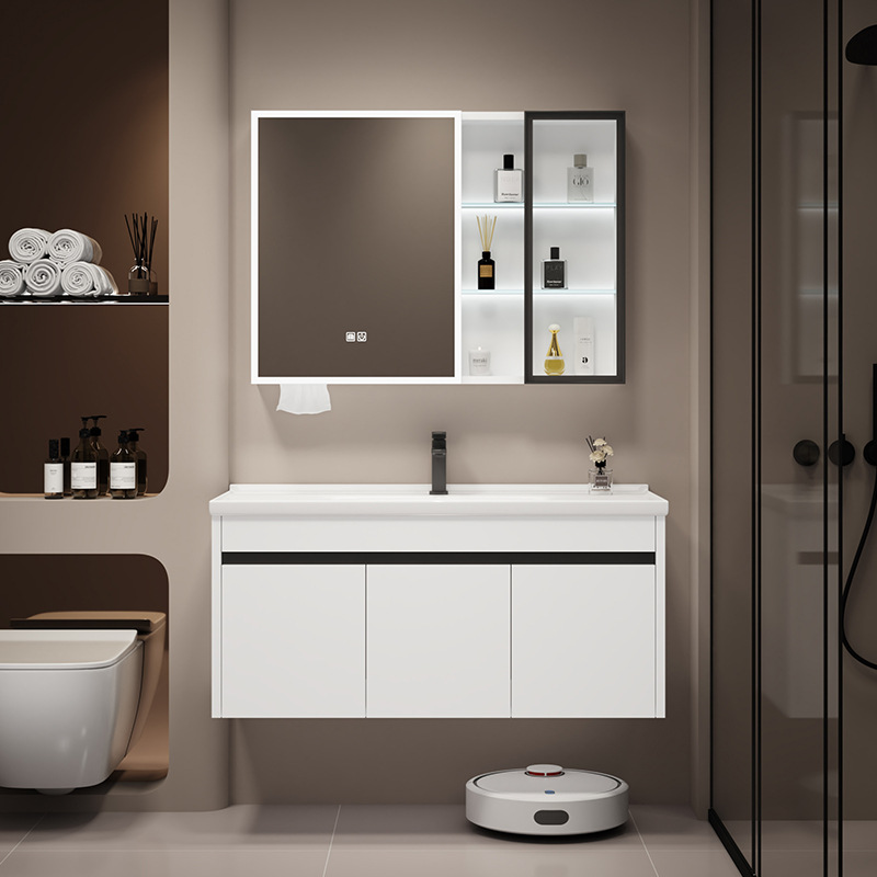 Nuevo gabinete de lavabo de cerámica, lavabo integral, lavabo, balcón, lavabo, lavabo