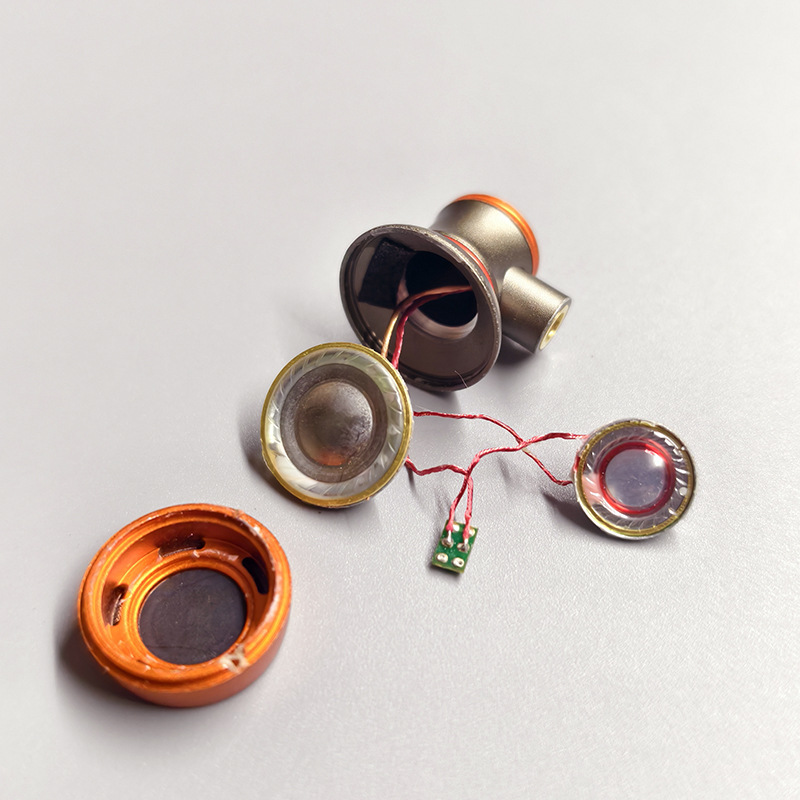 Audífonos intrauditivos Xingqiong con interfaz MMCX, HIFI, cableados, doble dinámico, semi-in-ear, con micrófono, estilo retro