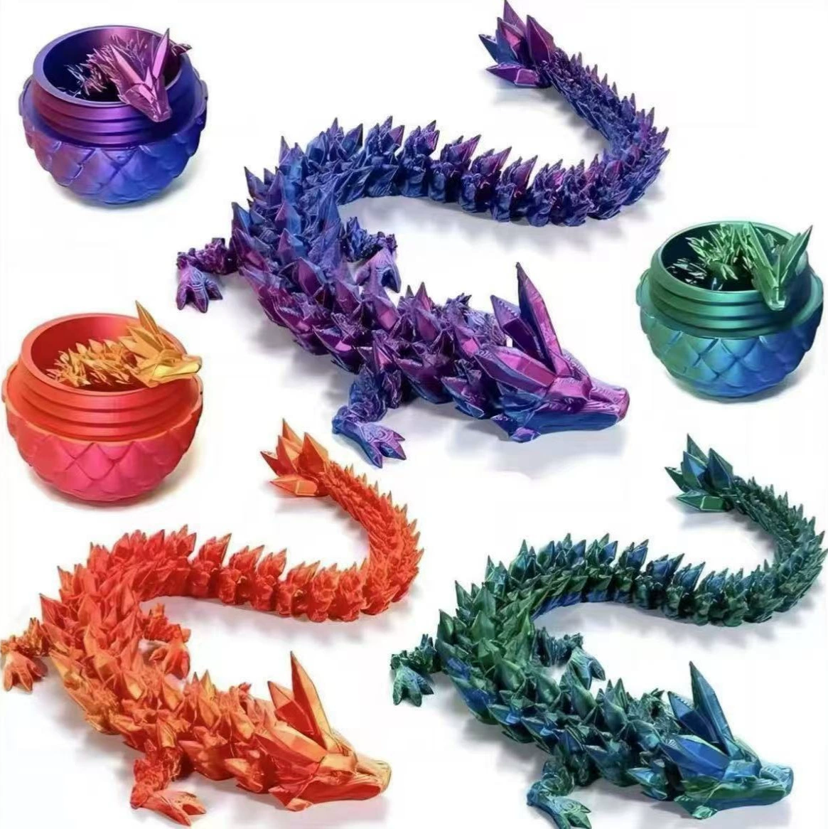 Драконьи яйца, драконьи яйца, 3D-печатанные драконы, 3D-печатанный дракон