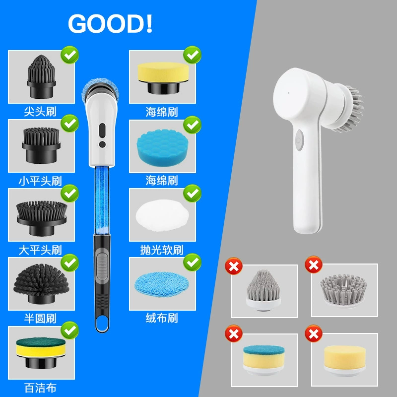 Universal automatic glass hygienic brush charging