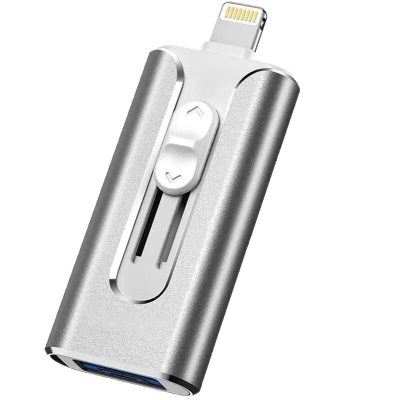 携帯電話 USB フラッシュドライブ 1TB ギフト タイプ C フォーインワン Apple iPhone Huawei Android に適した 4-in-1 USB フラッシュドライブ 64G|undefined